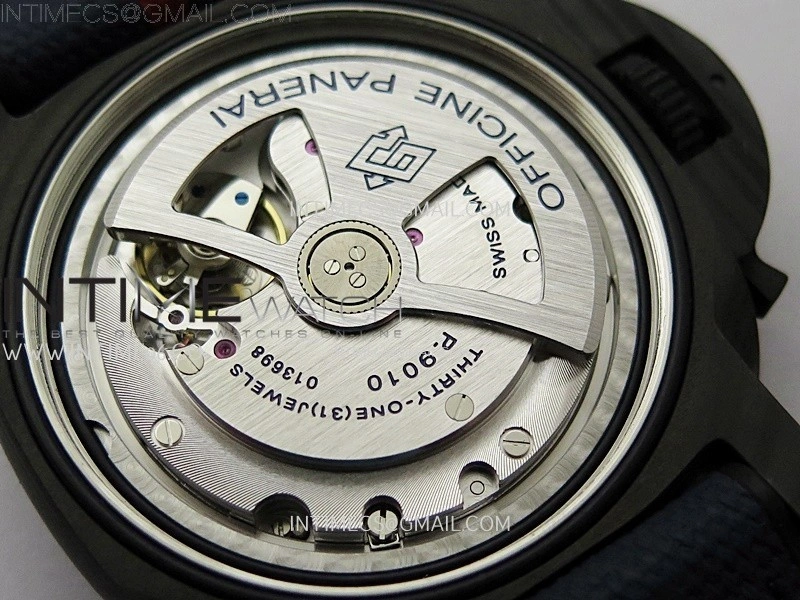 PAM1529 Carbotech VSF 1:1 Best Edition Blue Dial on Blue Kevlar Composite Strap P.9010 Clone